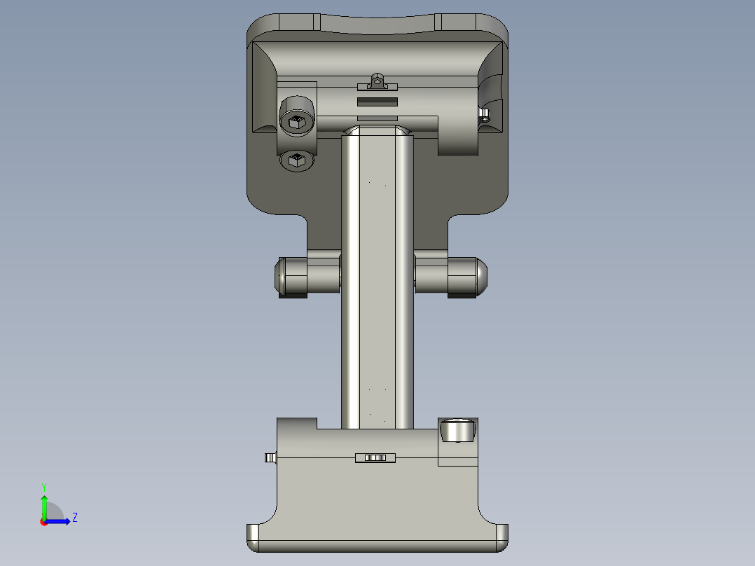 手机支架左视图