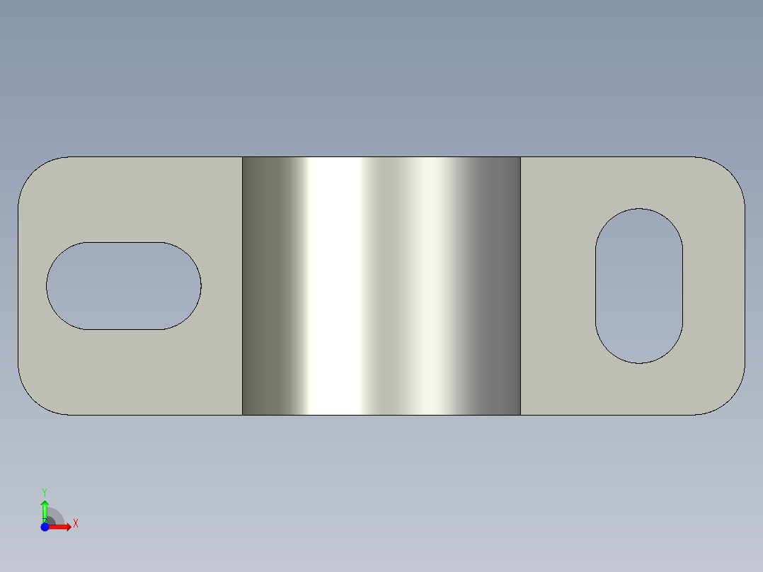 基恩士EH-910_bracket_kc图纸模型前视图