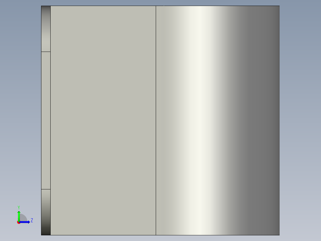基恩士EH-910_bracket_kc图纸模型左视图