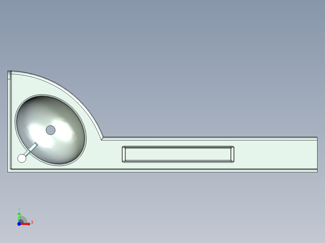 房车洗手池前视图