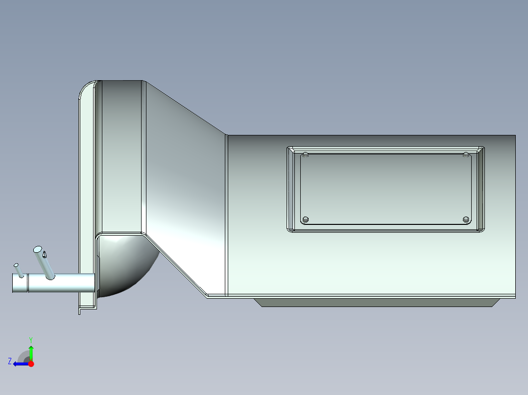 房车洗手池右视图