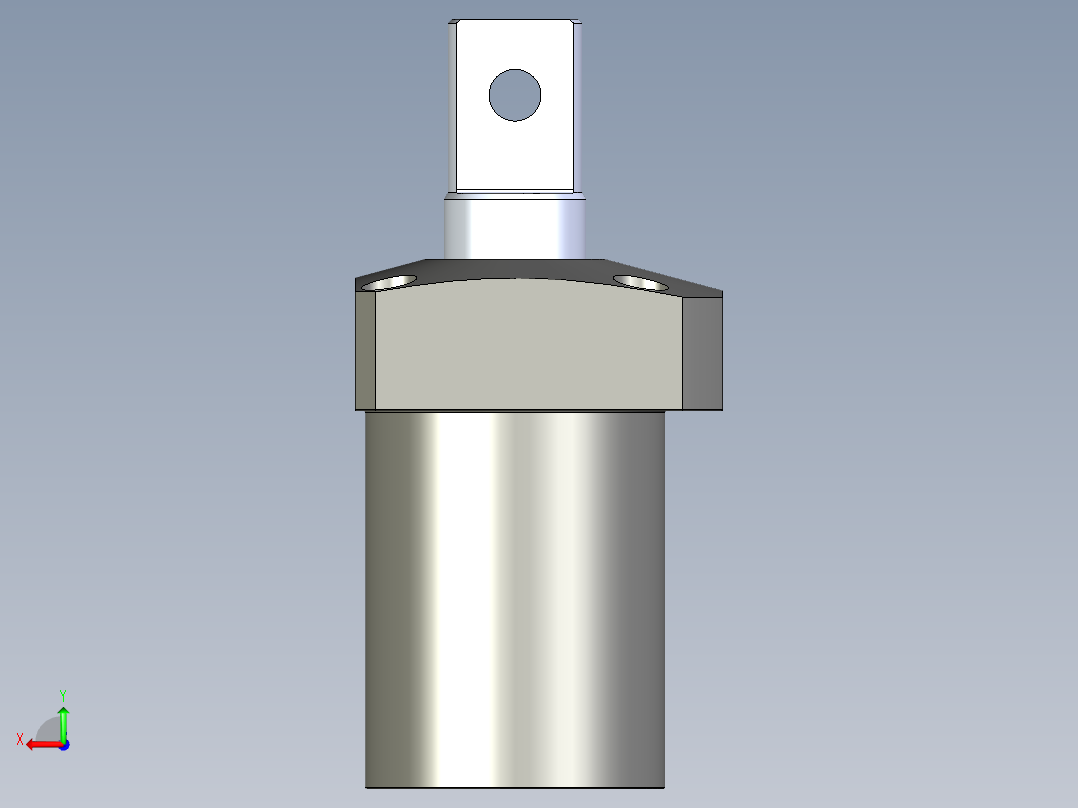 KOSMEKLHS0750-Sx-P多系列多零件图纸模型后视图