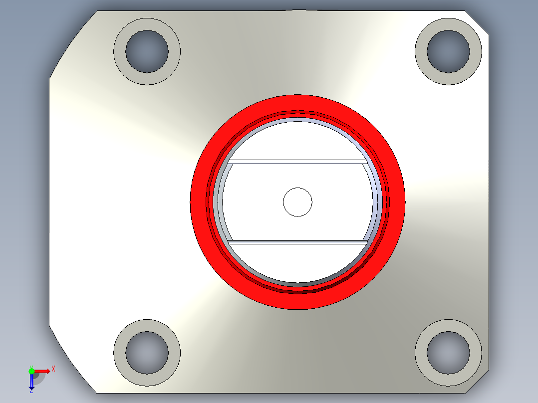 KOSMEKLHS0750-Sx-P多系列多零件图纸模型俯视图