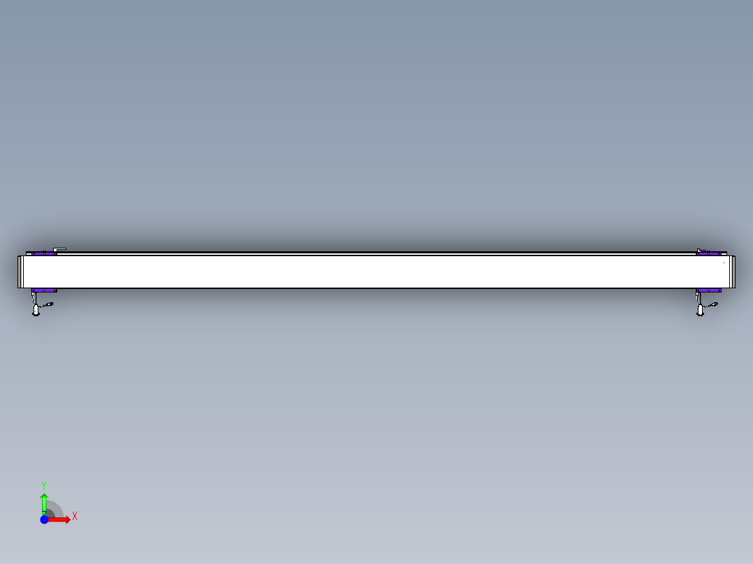 威洛博VL系列直线电机模组-2VL14S1-S2750前视图