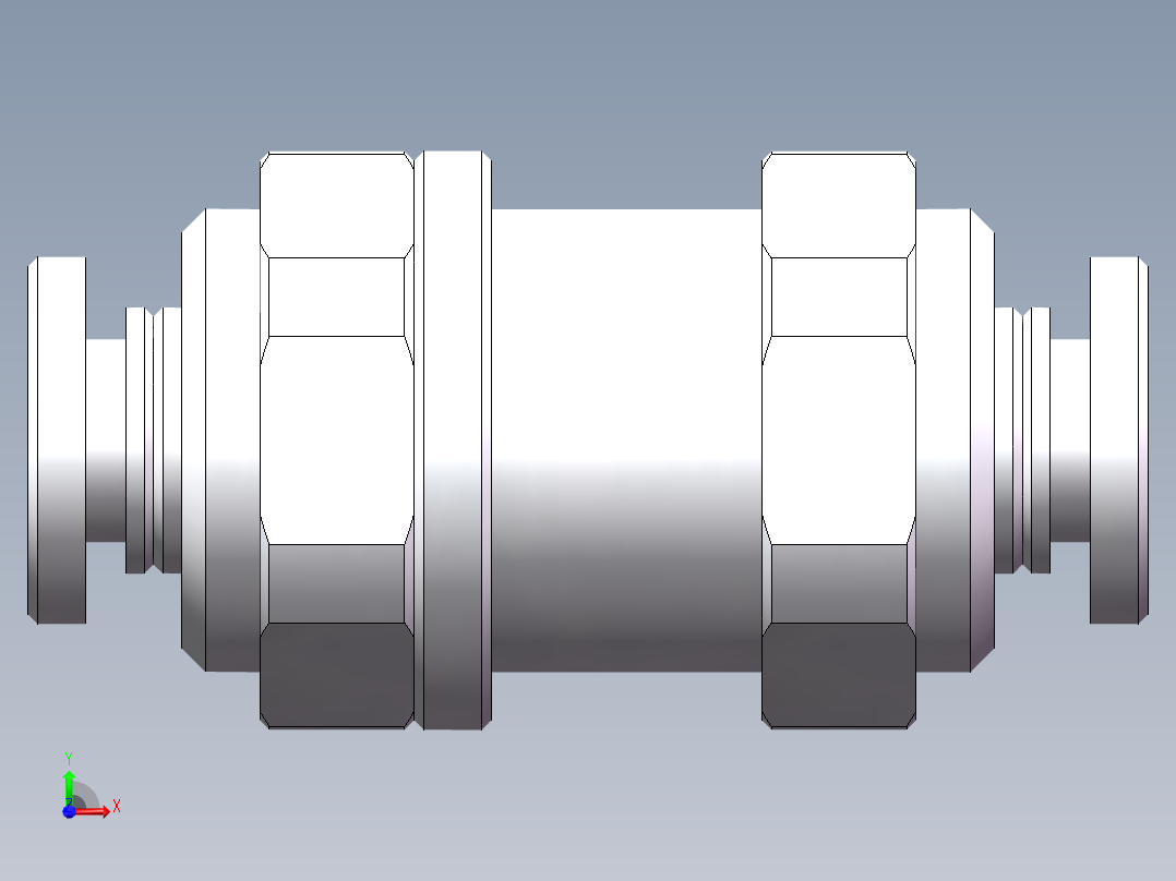 五金接头PM4前视图