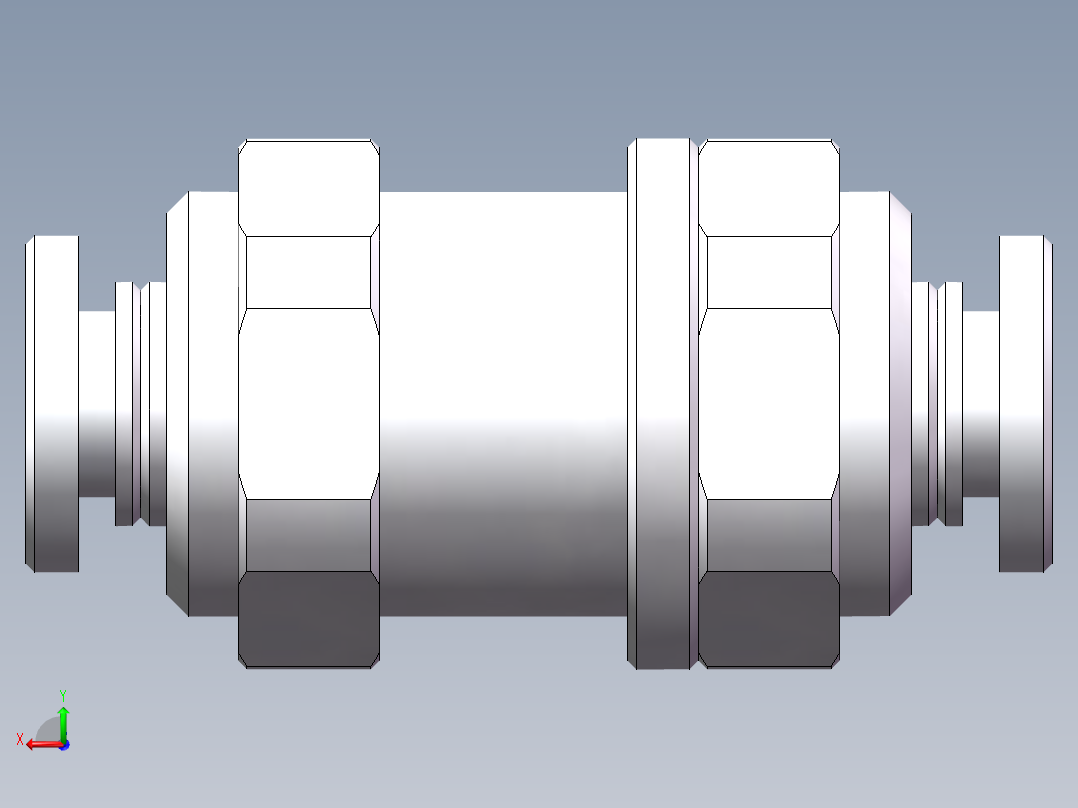五金接头PM4后视图