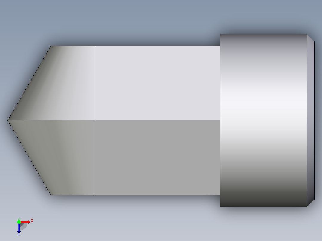 卡套式工业通用硬管接头EO_Male_stud_elbow_WE15LMCFX俯视图