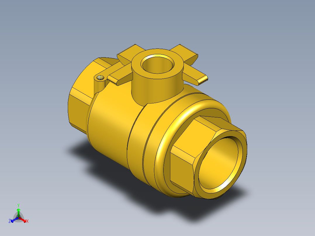 管道手动球阀-水管开关阀-手动阀门395_02_E_1_body