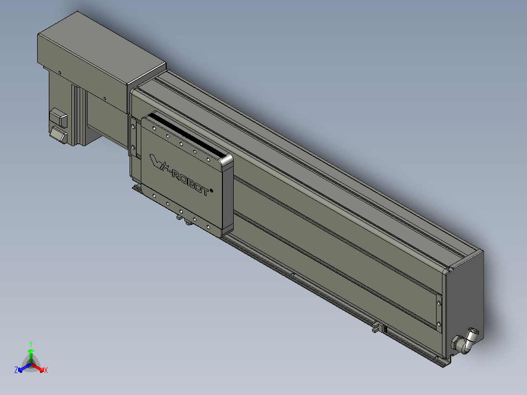 威洛博VBC17-S400-BR-P75正等轴测图