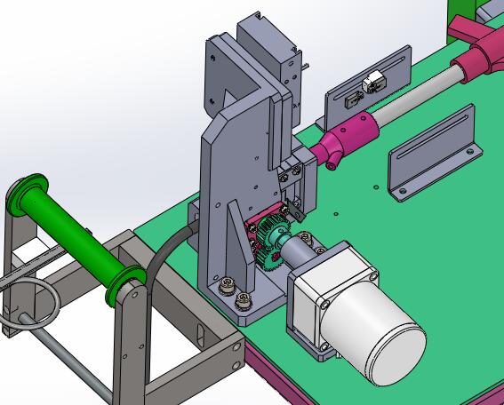 2VG FRO 海绵条冲入设备（sw18可编辑+工程图）
