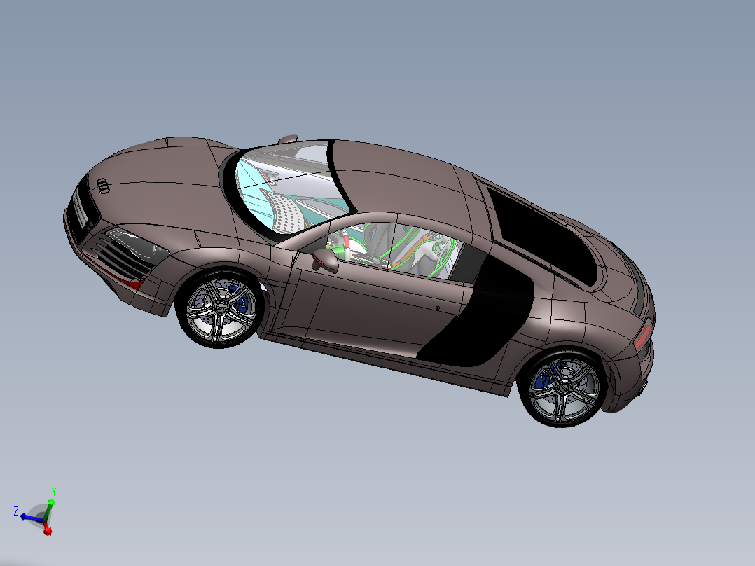 <span style='color: red'>R8</span>模型3D图纸