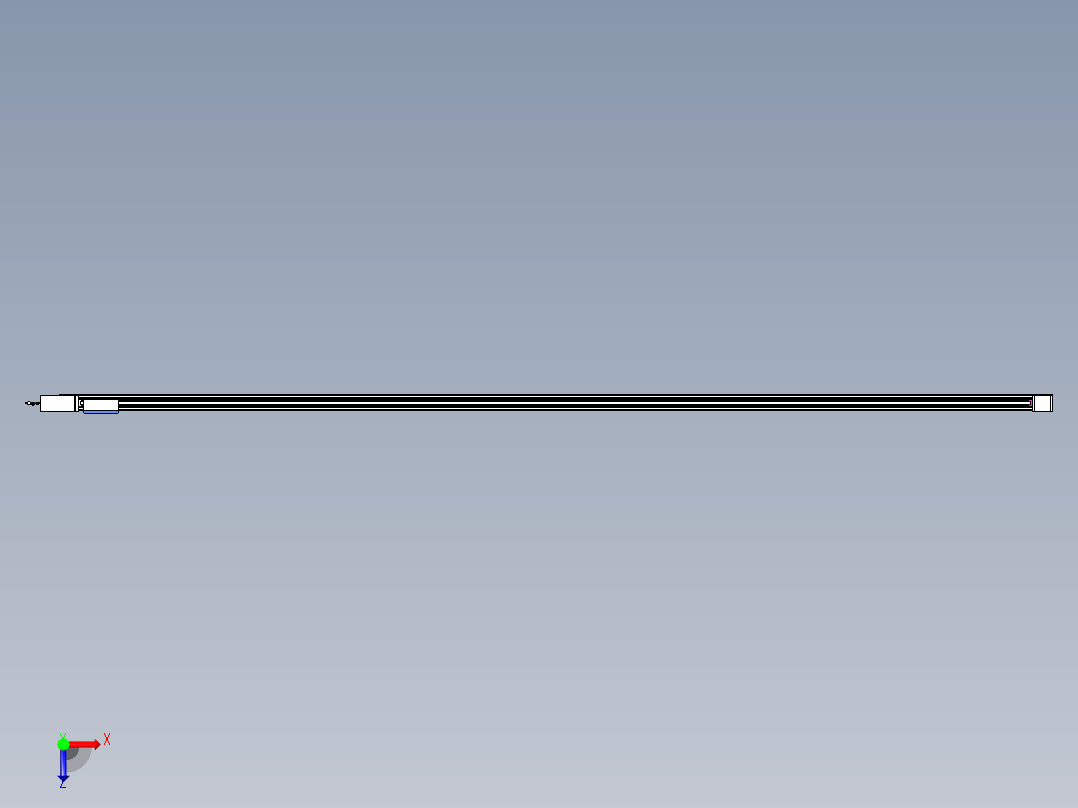 威洛博LB.GB同步带传动--欧规系列GB8-L96-S4750-BR-P40俯视图