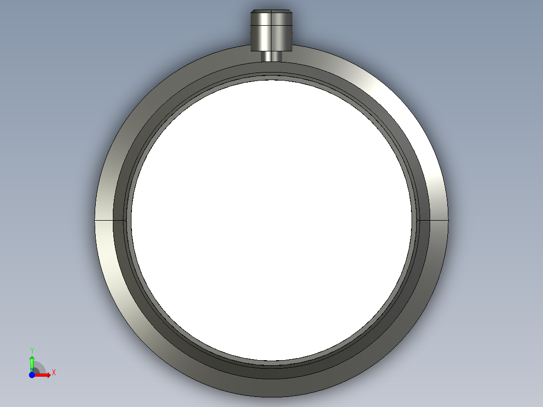 基恩士CA-LH8_2_kc图纸模型前视图