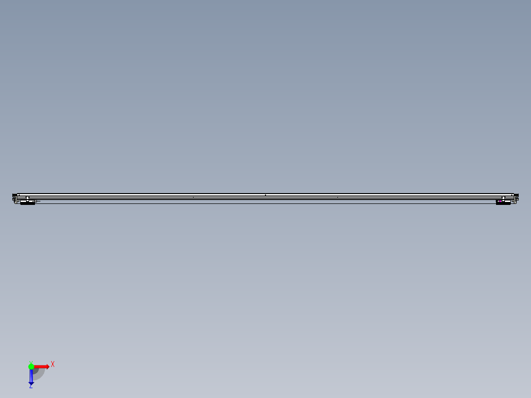 威洛博VL系列3d模型模组2VL14S1Y-S3500俯视图