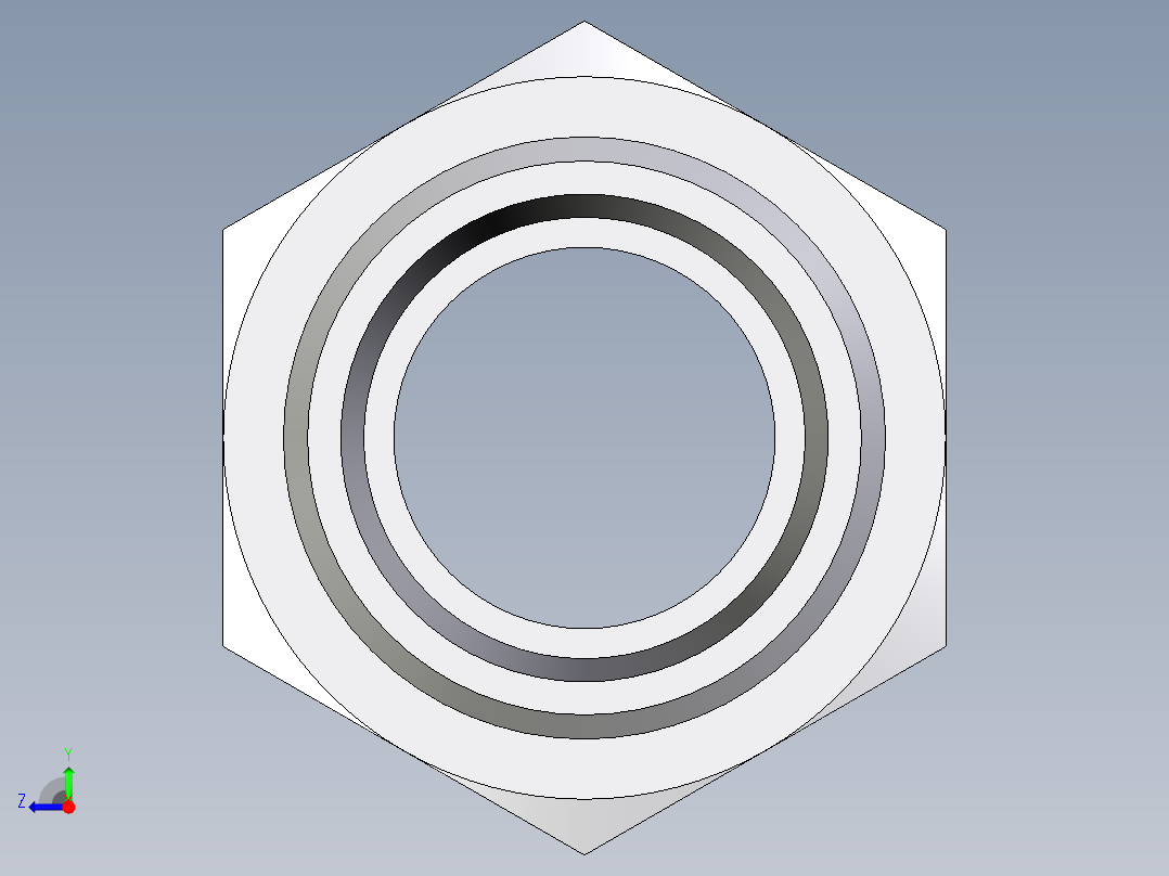 卡套式工业通用硬管接头EO_Swivel_connector_GAI22LR71X右视图