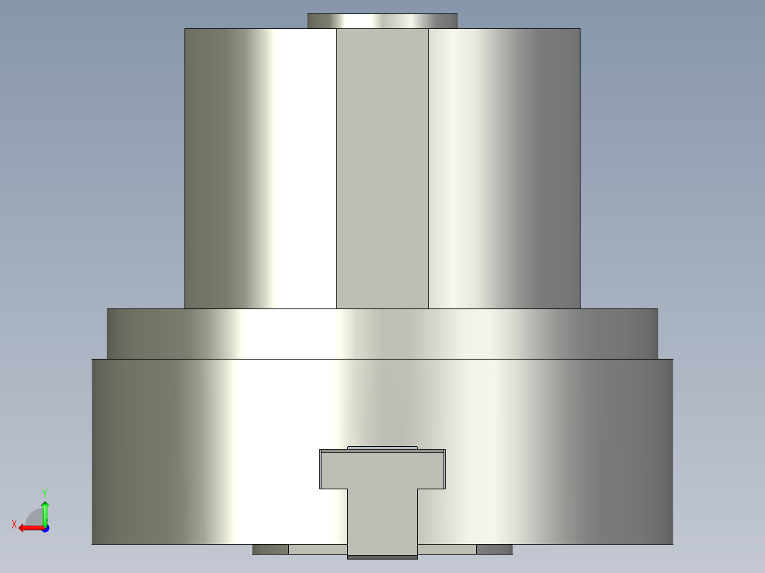 普通气爪PH02-60A后视图