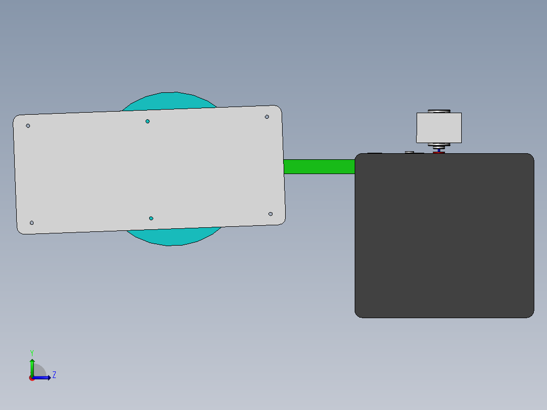 XL-灌装机供瓶机构的设计三维SW设计资料左视图