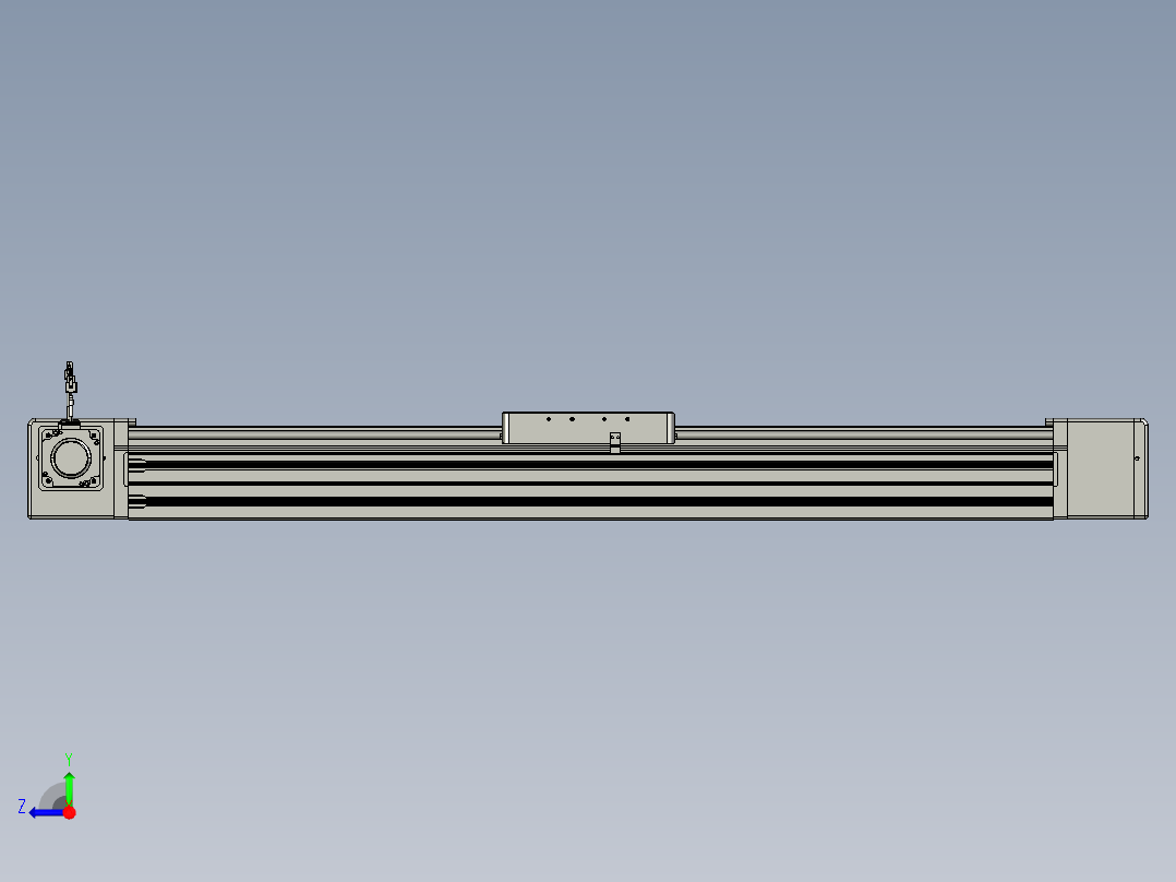 威洛博直线电机模组EB20-L224-S1000-L-ZP75-MS3-5K右视图