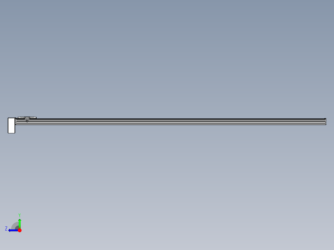 同步带全封闭直线模组TPA-HCB-14D-120-L2750-RP-C-P40-N3右视图