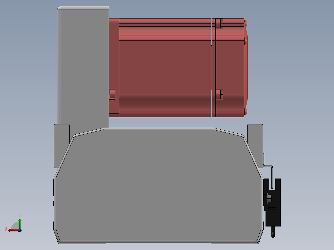 精密模组MT170-L125-500-RU-M75-C4后视图