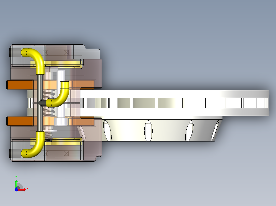 制动器 (34)前视图