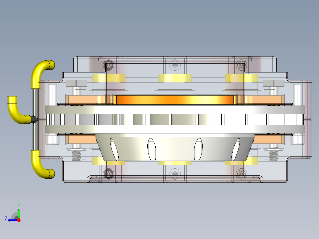 制动器 (34)右视图