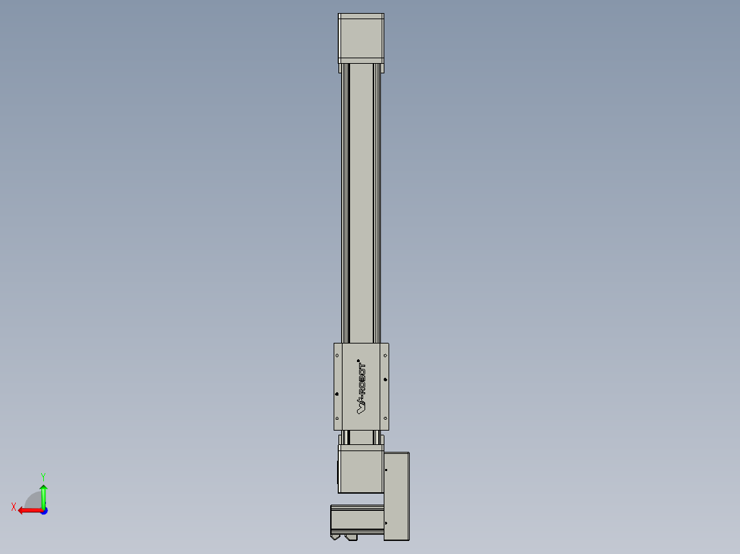 欧规系列-GB8-L96-S550-BL-P40-MS3后视图
