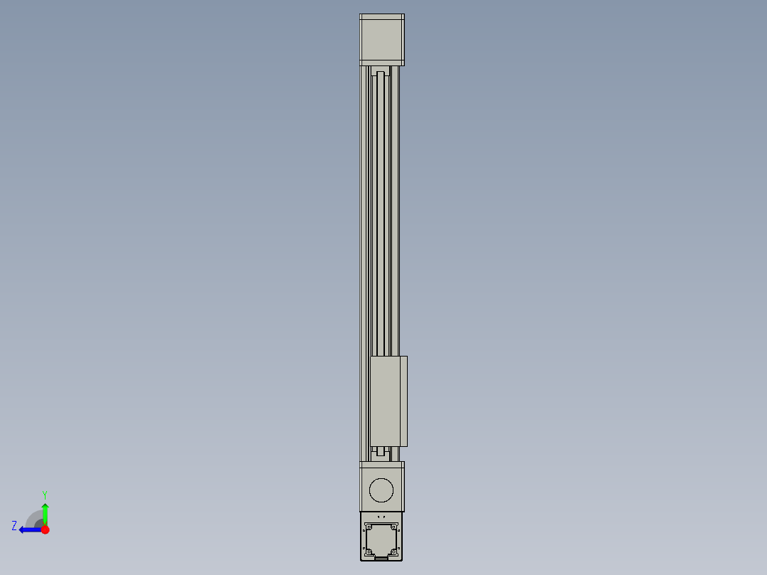 欧规系列-GB8-L96-S550-BL-P40-MS3右视图