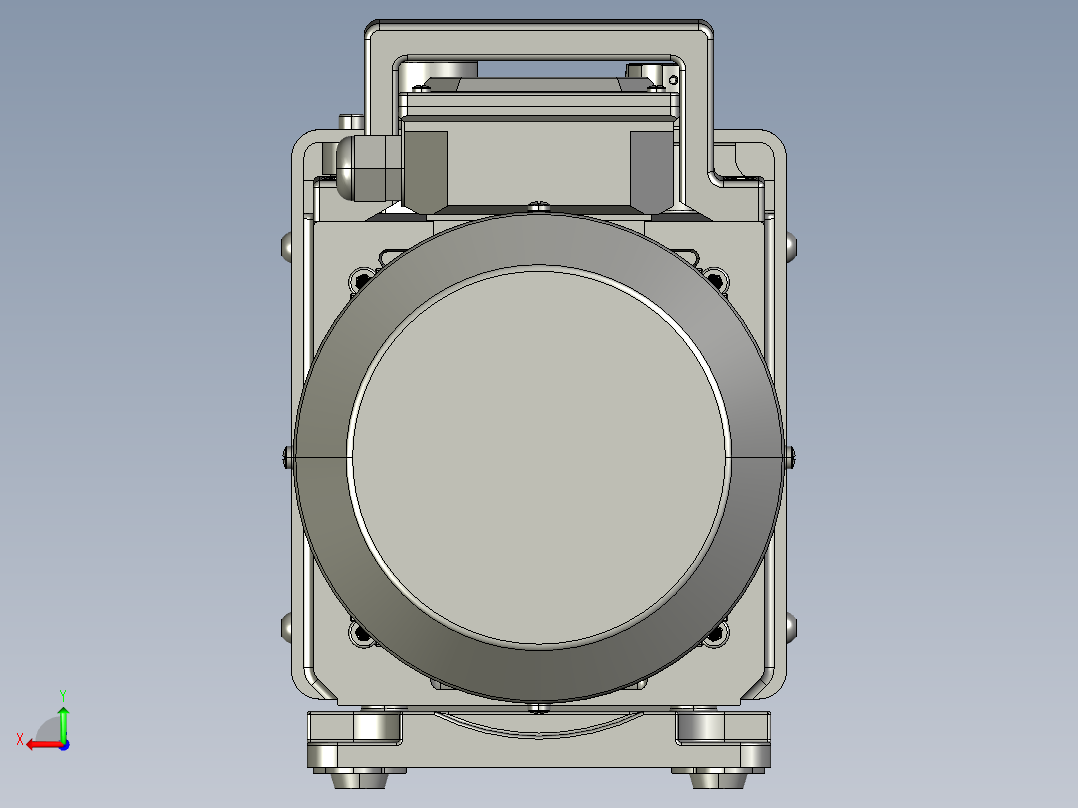 真空泵-DRV16后视图