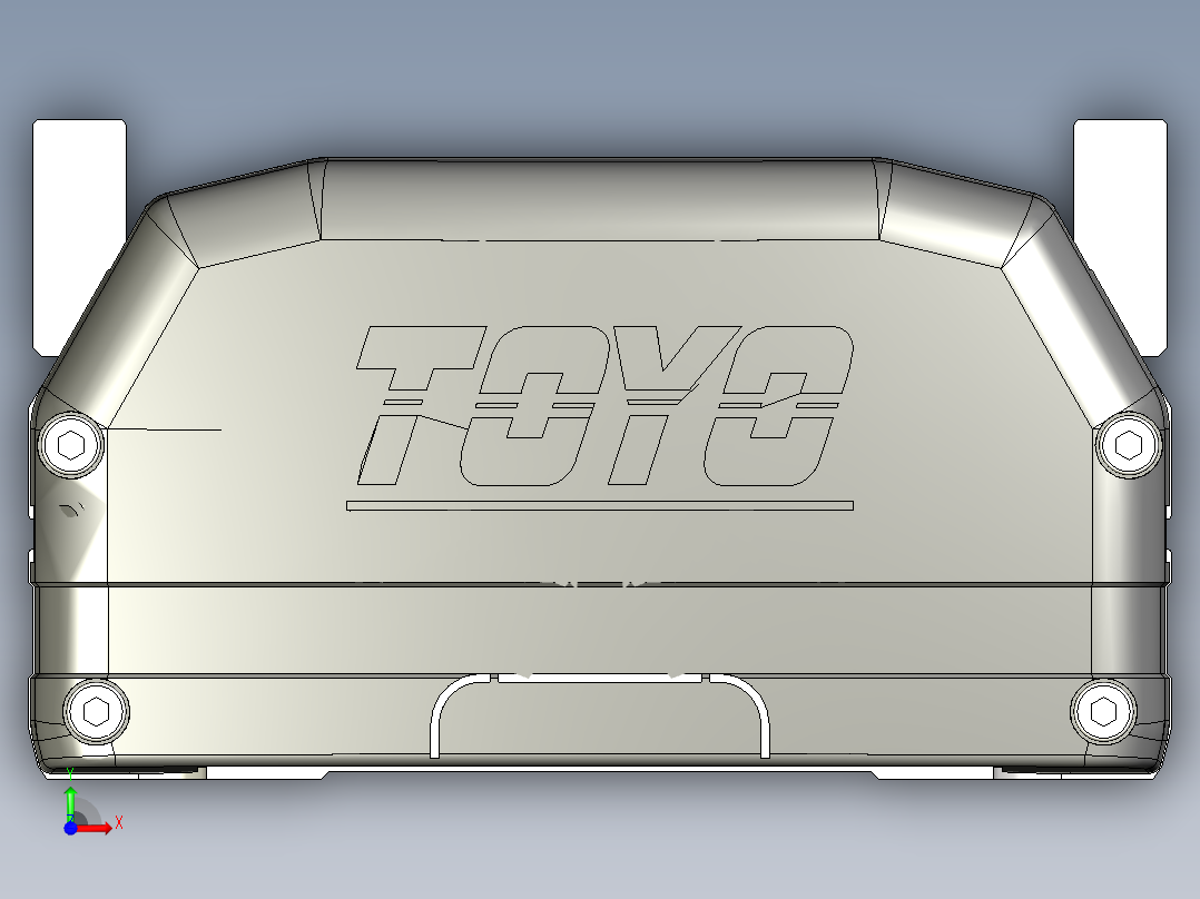 Toyo东佑达直线模组-ETH14-100-M+煞車-A2前视图