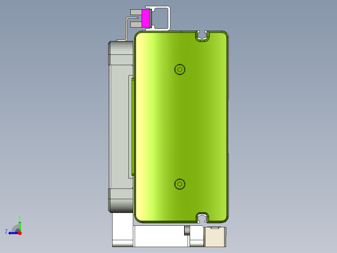 威洛博LC系列3d模型模组LC14S2Y-S1850右视图
