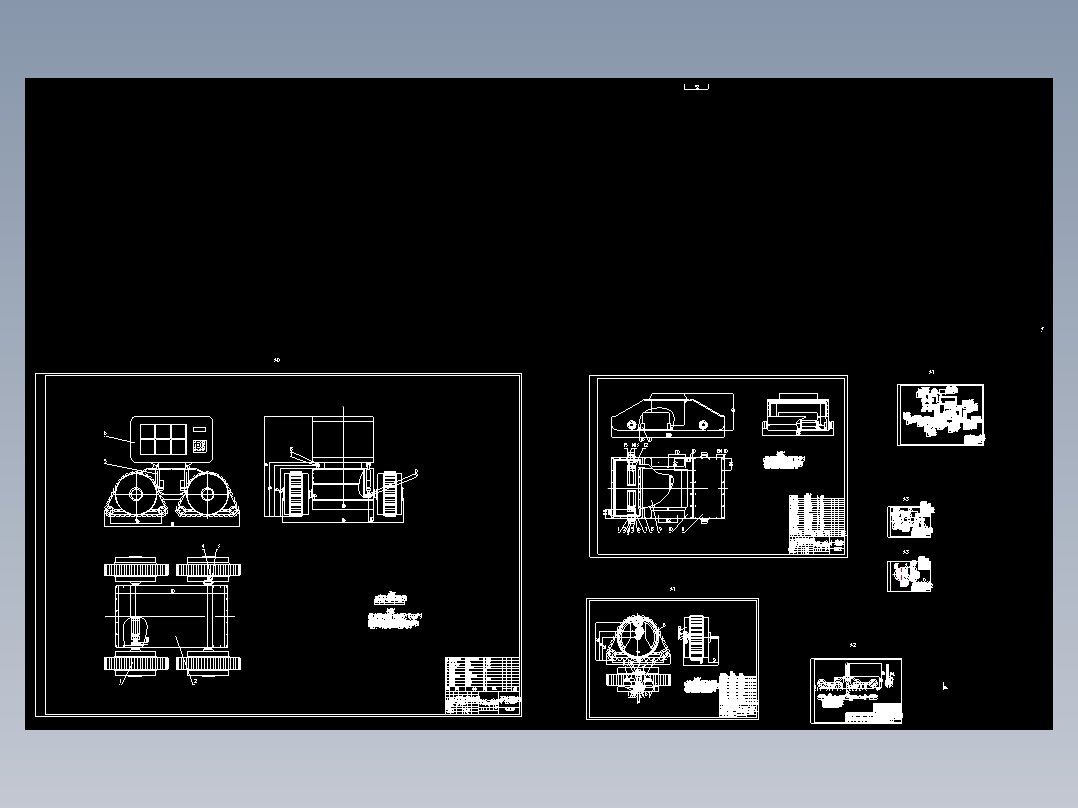 E1153-变结构轮履复合式载运<span style='color: red'>机器人</span>CAD+说明书