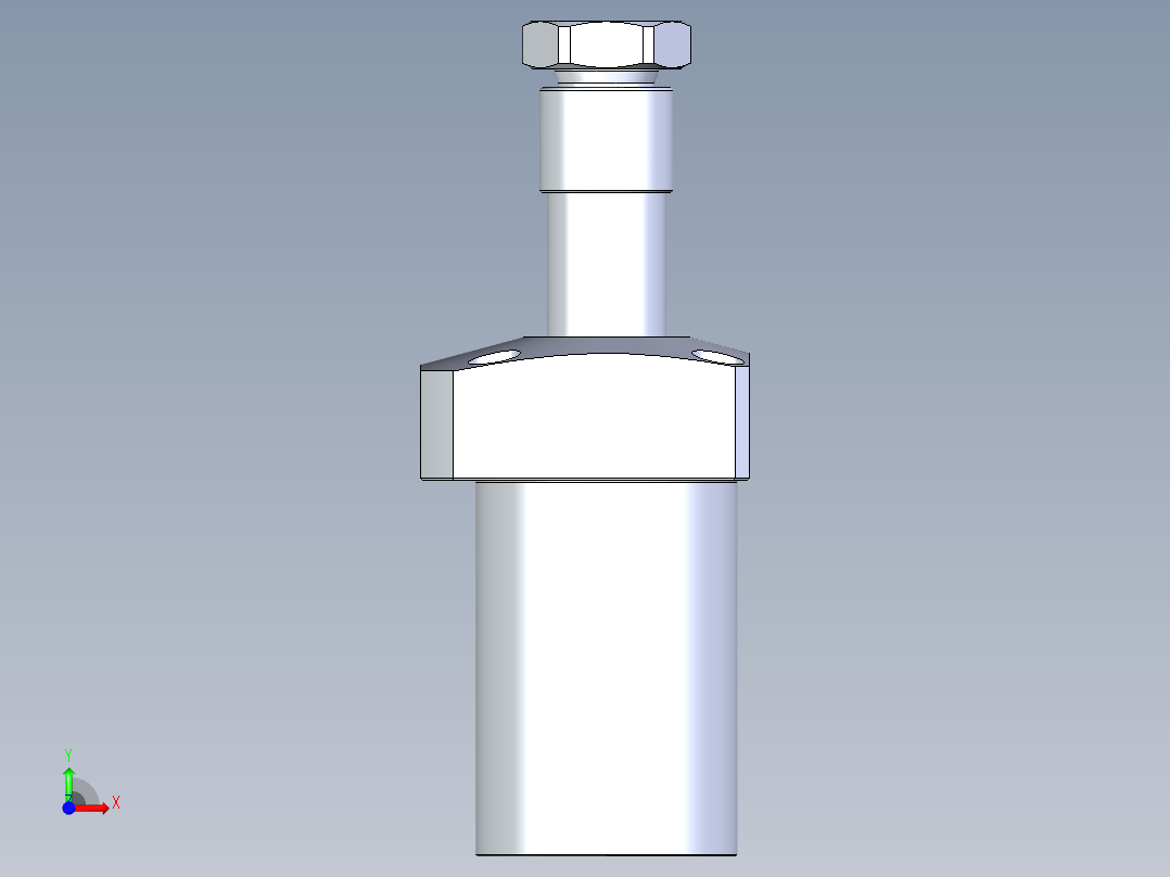 KOSMEKLHA0550-SL-Q20多系列多零件图纸模型前视图