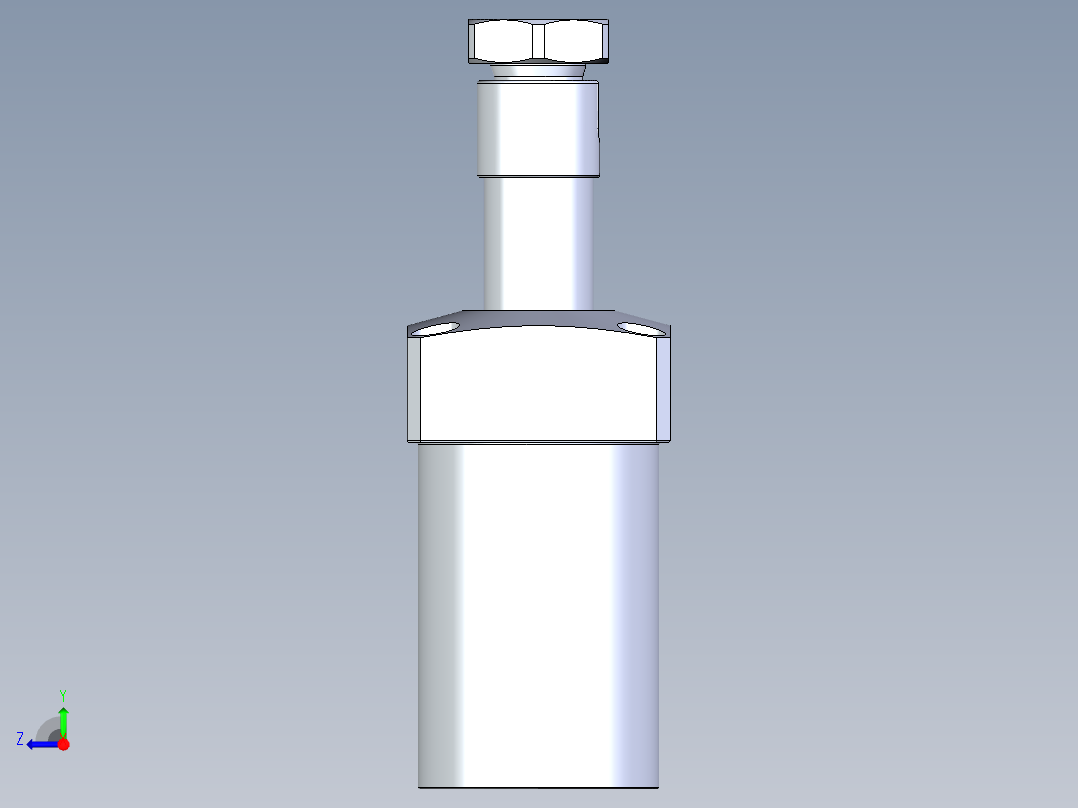 KOSMEKLHA0550-SL-Q20多系列多零件图纸模型右视图