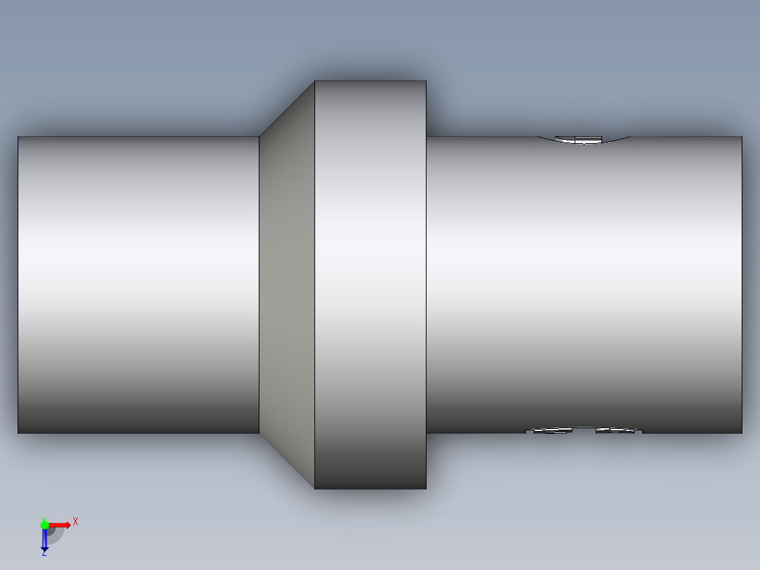 卡套式工业通用硬管接头EO_Blanking_plug_for_cones_BUZ08LCFX俯视图