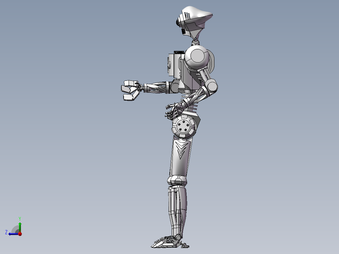 ET机器人右视图