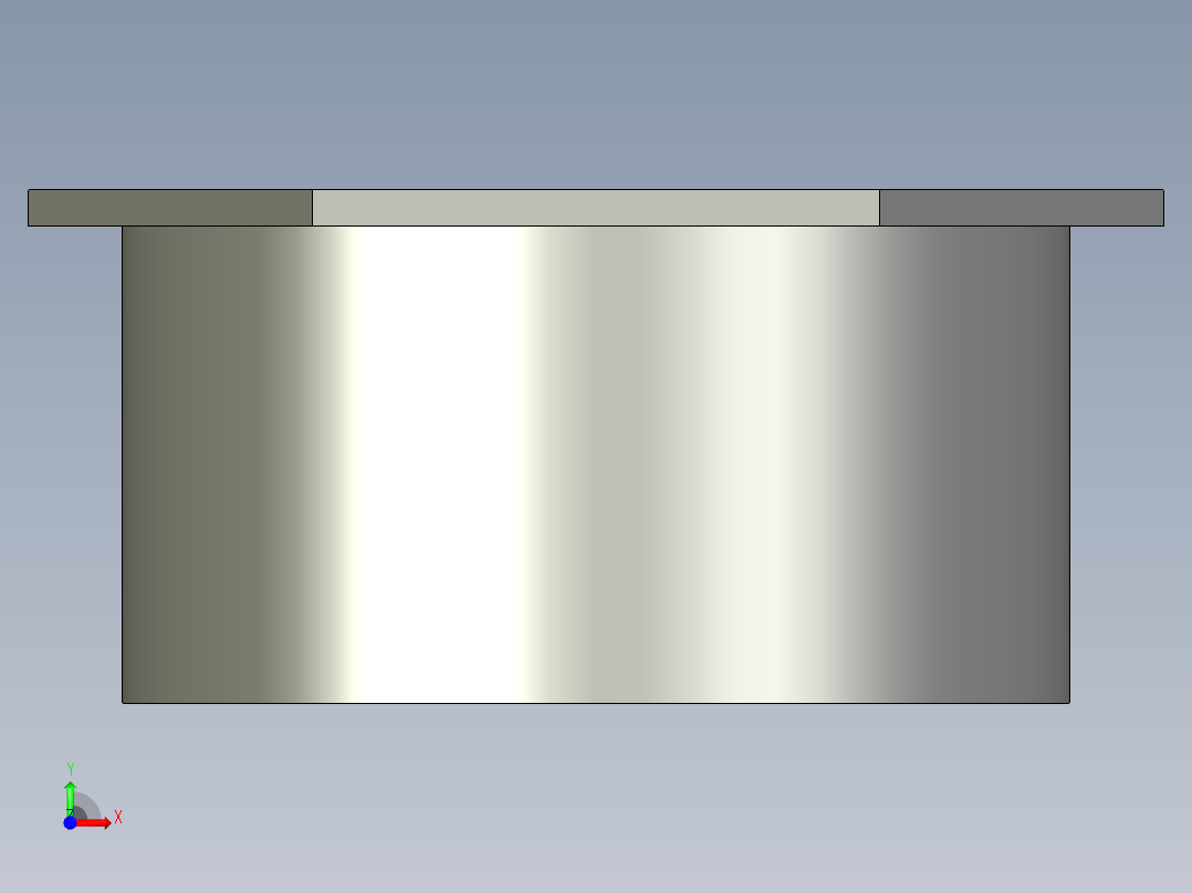 船舶管路系统SeaCor_ReducerBushing_SxSPIG_37J137530_6in x 3in前视图