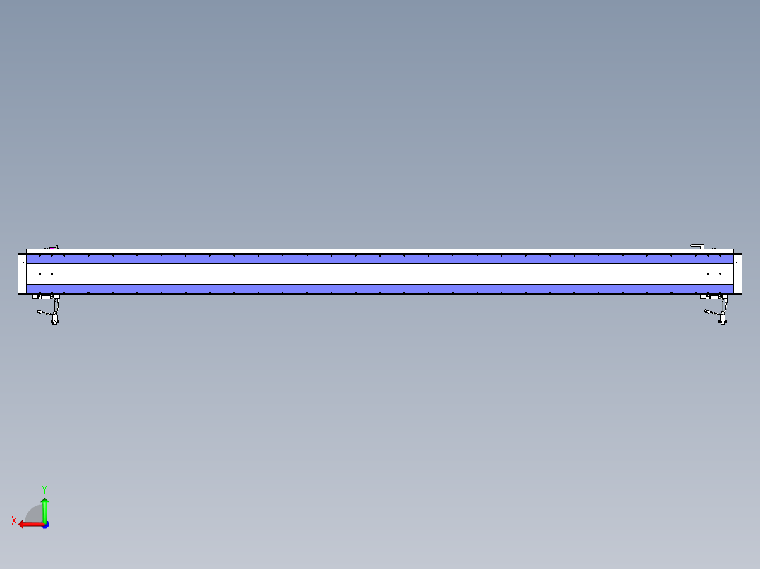 威洛博VL系列直线电机模组-2VL17E1-S2600后视图