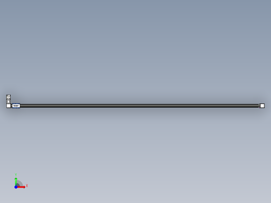 威洛博LB.GB同步带传动--欧规系列GB8-L192-S5550-BR-P75-K前视图