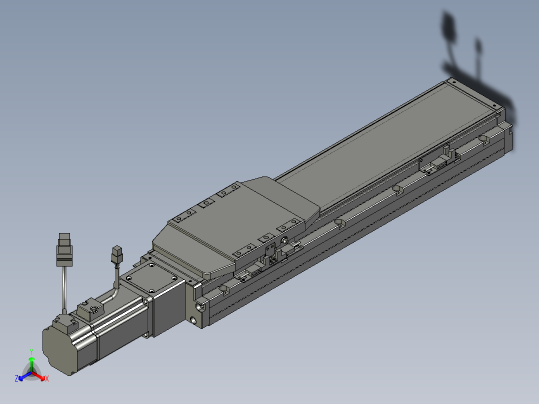 威洛博模组VGTH12-L10-C-S300-BC-ZT40-C3正等轴测图