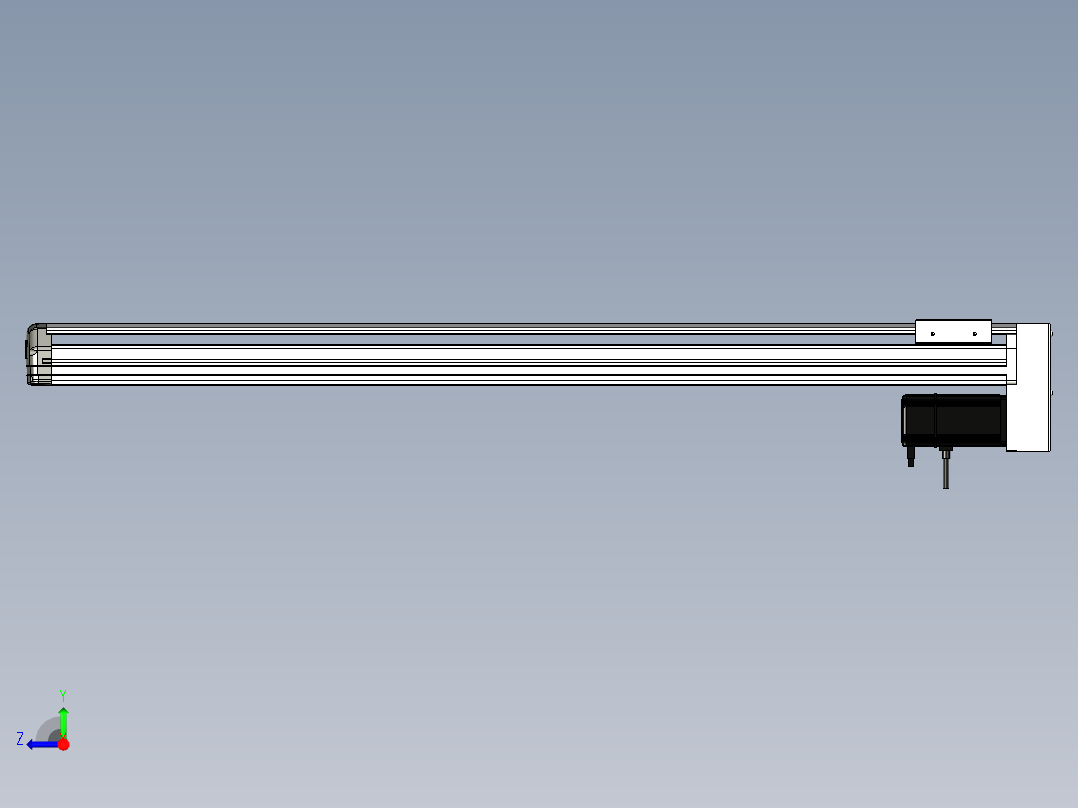 Toyo东佑达直线模组-ETH13-1000-BM-400W右视图