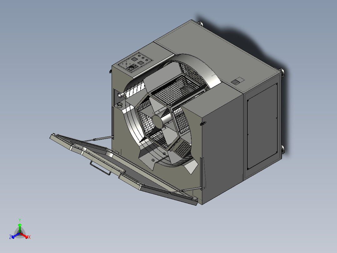 转笼式清洗烘干机