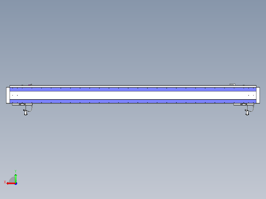 威洛博VL系列直线电机模组-2VL17E3-S2050后视图