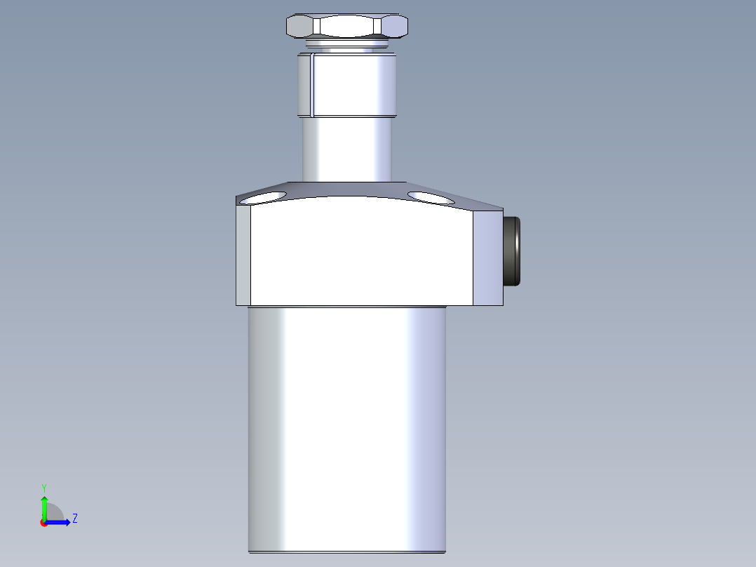 KOSMEKLT0400-CR-Y45多系列多零件图纸模型多系列多零件图纸模型左视图