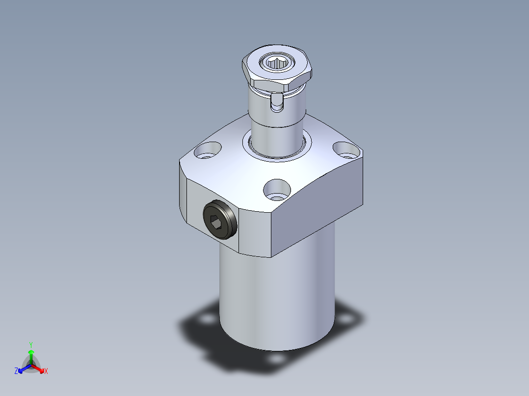 KOSMEKLT0400-CR-Y45多系列多零件图纸模型多系列多零件图纸模型正等轴测图