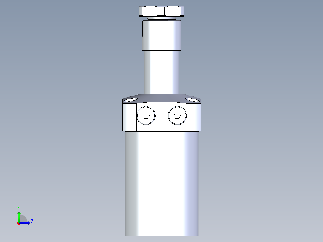 KOSMEKLHA0750-CL-Q30多系列多零件图纸模型左视图