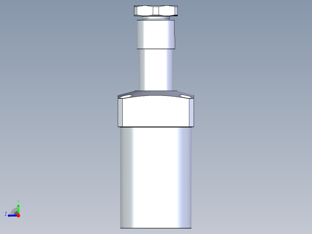 KOSMEKLHA0750-CL-Q30多系列多零件图纸模型右视图