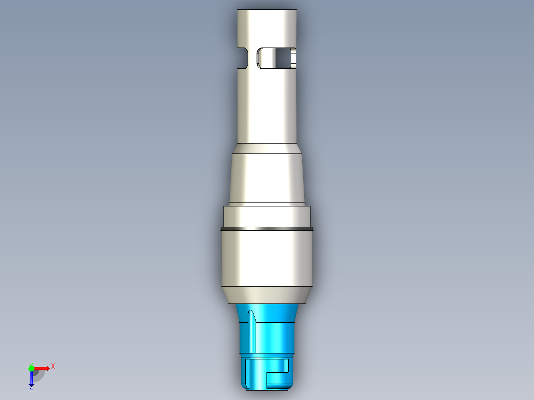 数字电导率传感器Condumax CLS16D俯视图
