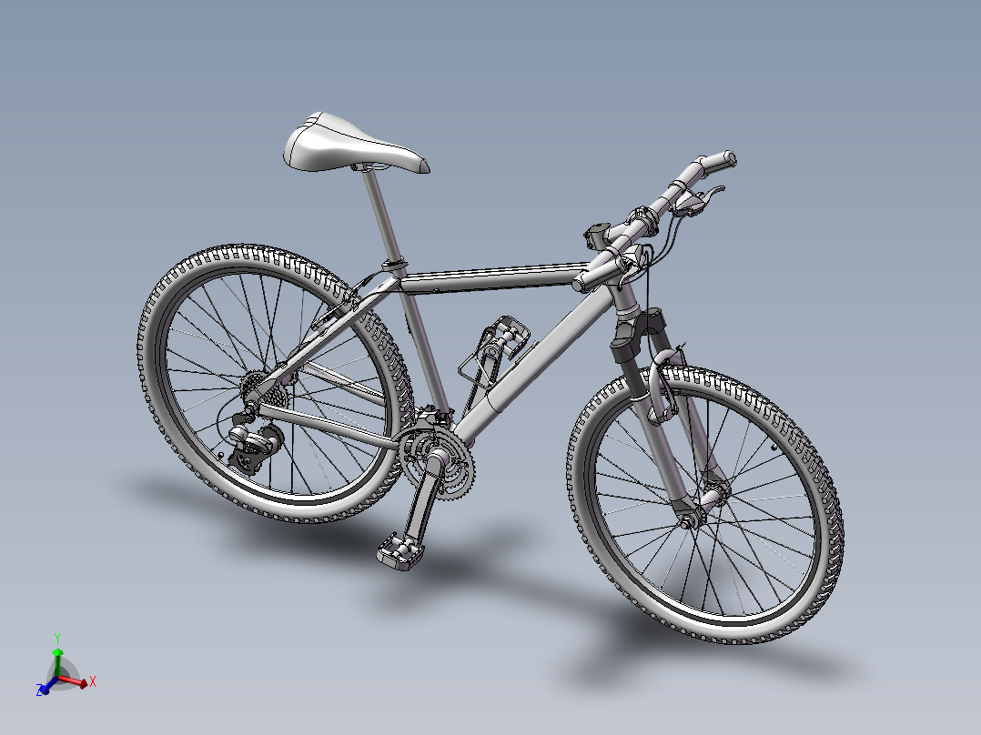 自行车3D模