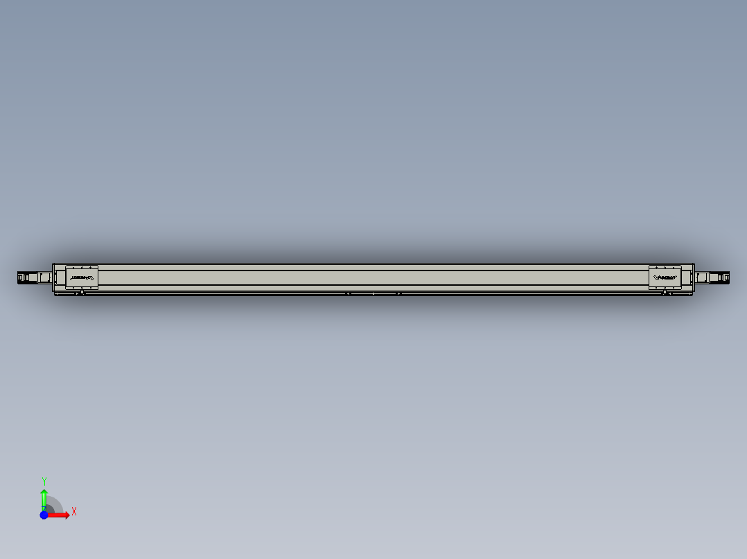 威洛博双电机滑台-VC14D2-S1300-BC-P40-C6前视图